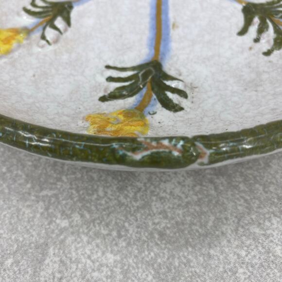 Mid-Century Fratelli Fanciullacci Pottery 8" Hand Painted  Ceramic Made in Italy - Picture 6 of 6